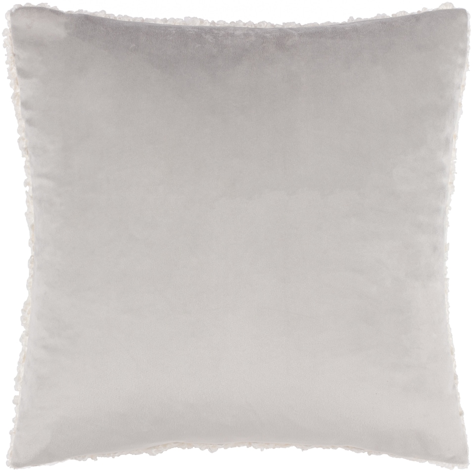 image 1 of Furn Christmas Together Snow Angels Boucle Cushion, Snow , 43 x 43cm