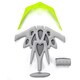 image 7 of Meteor Cycle Helmet Gruver MTB Bike Skateboard Scooter Safety Gear Green | White-Green | L