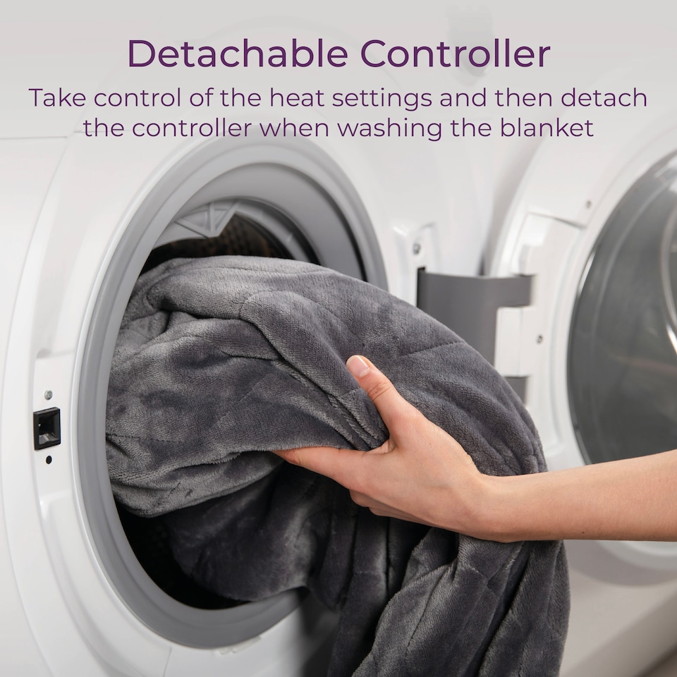 image 1 of Carmen Fleece Electric Over Blanket