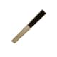 image 4 of Brown Paper Foldable Hand Held Bamboo Wooden Fan by Parev