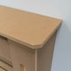 image 4 of Stylish MDF Unpainted Horizontal Design Radiator Cover - Large