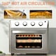 image 6 of HOMCOM 24L Air Fryer Oven, Small Electric Oven, Grill, Roast, Bake, 1600W