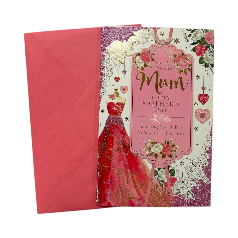 image 1 of For Special Mum 8 Page Insert Luxury Mother's Day Card