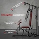 image 6 of HOMCOM Multi Gym Fitness Equipment Exercise Machine with 45Kg Weight Stack