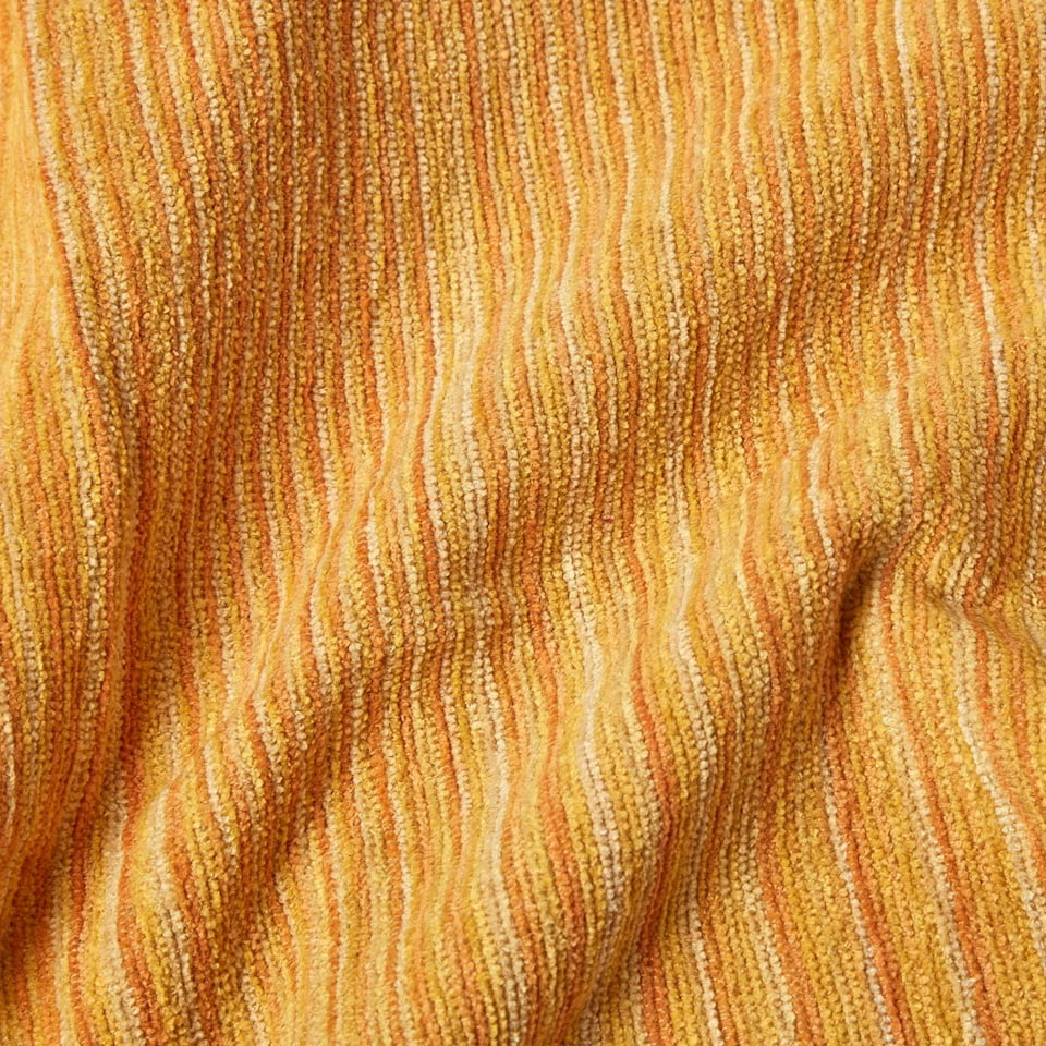 image 1 of Homescapes Bed Sofa Throw Cotton Chenille Tie Dye Rust - 150 x 200 cm | Orange | 1
