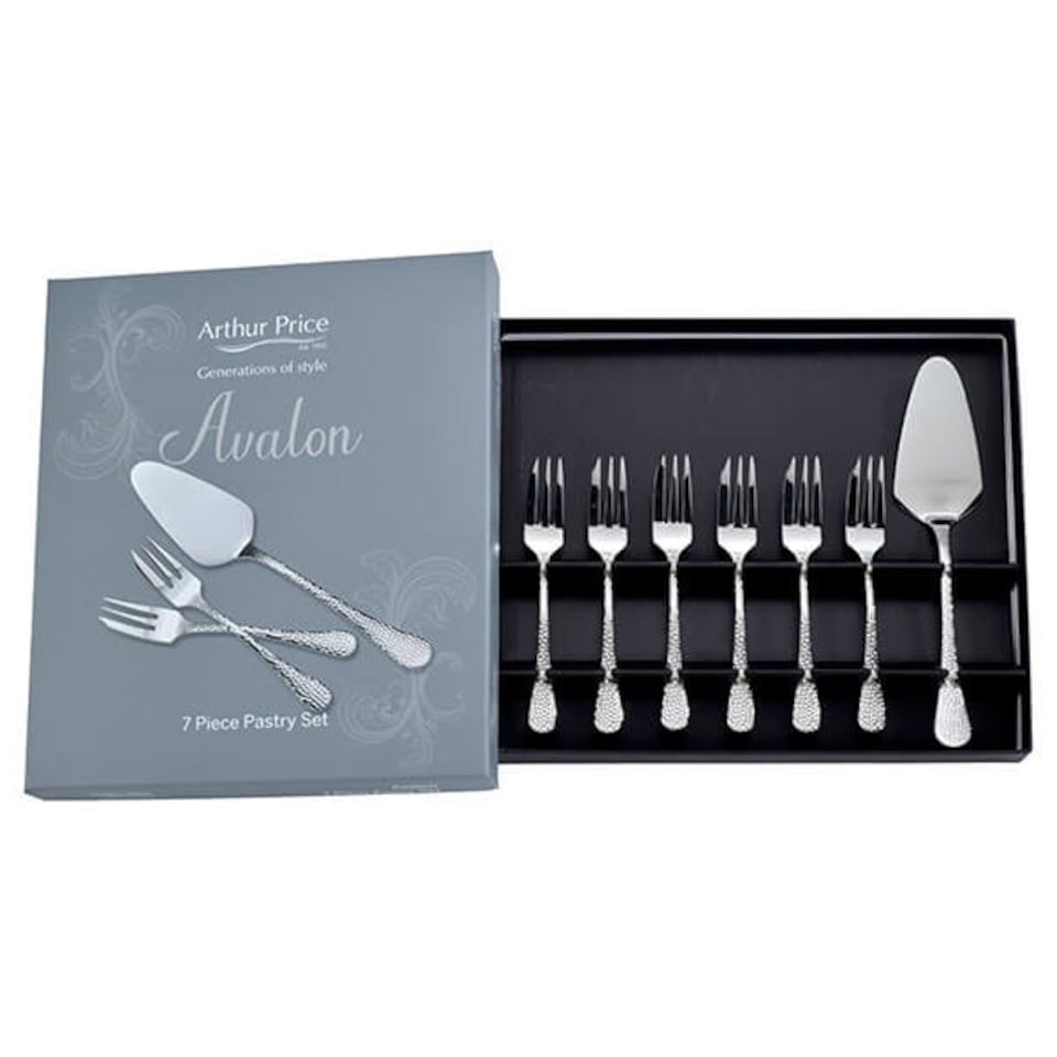 image 1 of Arthur Price Avalon 7 Piece Pastry Set