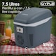 image 8 of 7.5L 12V DC Car Cooler Coolbox Hot Cold Portable Electric Cool | Grey
