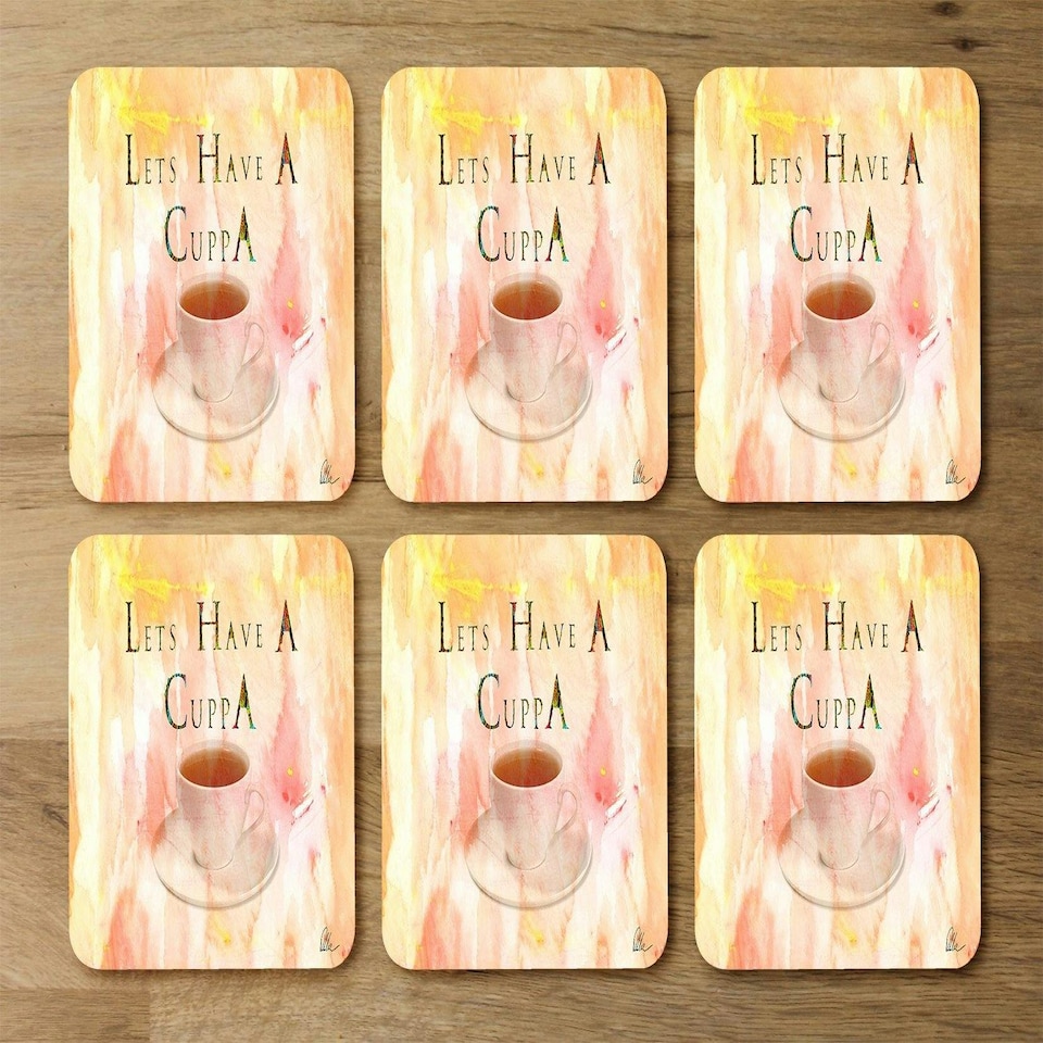 image 1 of LETS HAVE A CUPPA (Coaster)