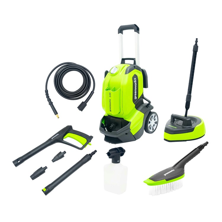 Greenworks 135Bar G40Hg 1900 Watt Electric Pressure Washer