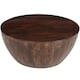 image 1 of Monco Dark Mango Wood Coffee Table | Brown