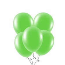 Lime Green Biodegradable Latex Balloons 23cm / 9 in - Pack of 20