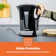 image 4 of GEEPAS 1.7L Cordless Electric Kettle, 2200W - Black