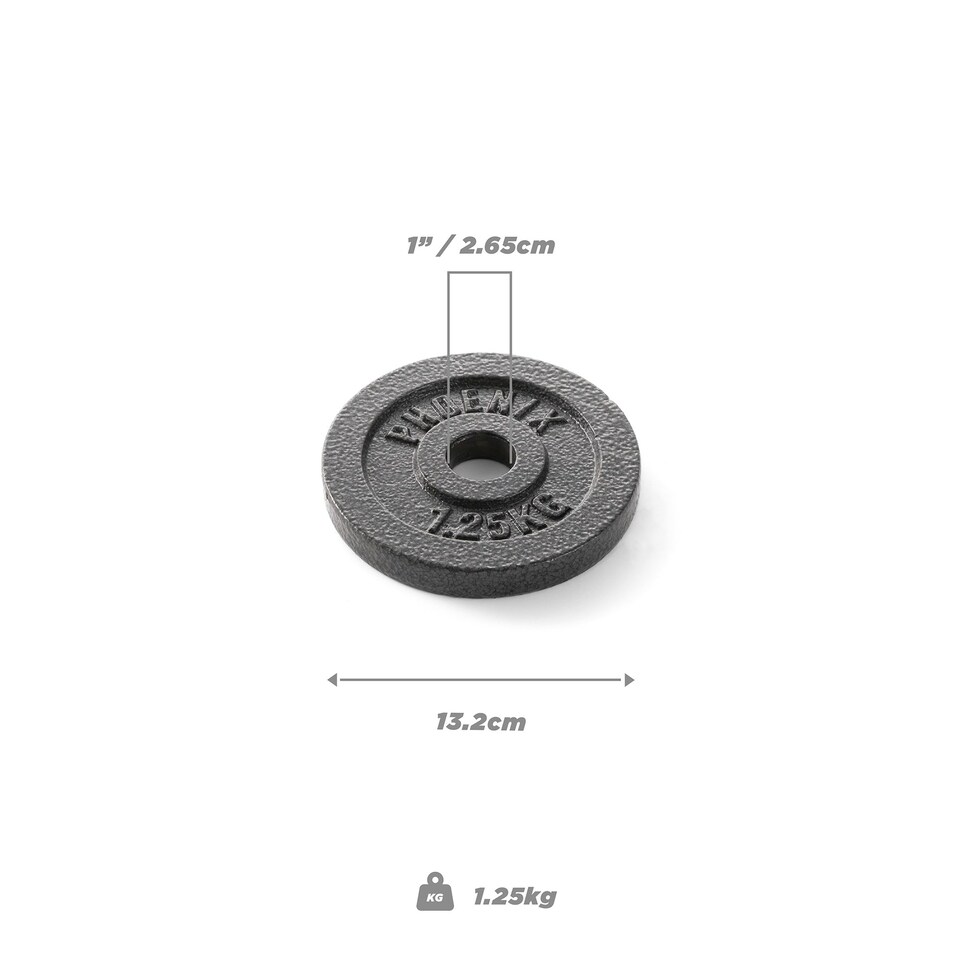 image 1 of Phoenix Fitness Weight Plate - 1.25kg -Pair