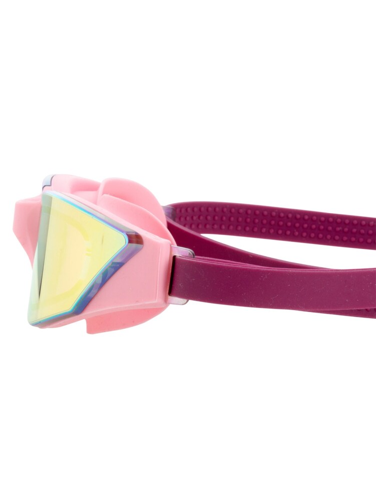 image 1 of Fashy Splash l Mirrored Female Swim Goggles - Pink/Gold
