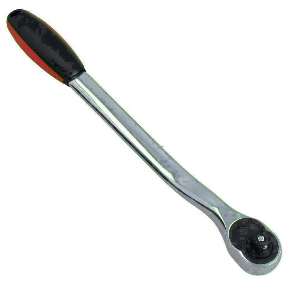image 1 of 1/2" Drive extra long curved ratchet 72 teeth socket driver 380mm U.S.PRO AT314