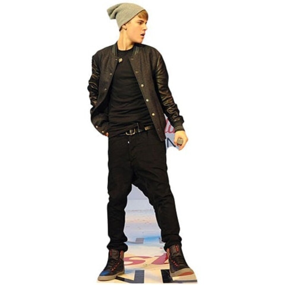 Justin Bieber On Stage Lifesize Cardboard Cutout 173cm