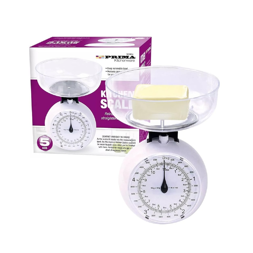 image 1 of 5kg Retro Kitchen Scale Weighing Cooking Baking Weight Vintage Compact