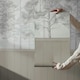 image 3 of Woodland Whisper Panel Wallpaper in Taupe Multi