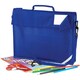 image 2 of Quadra Junior Book Bag With Strap - Bright Royal - One Size