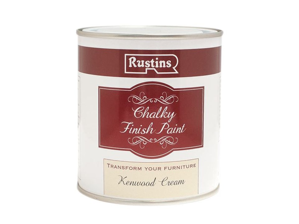 image 1 of Rustins - Chalky Finish Paint Kenwood Cream 500ml