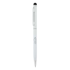 XD Collection Thin Metal Stylus Pen - White - One Size