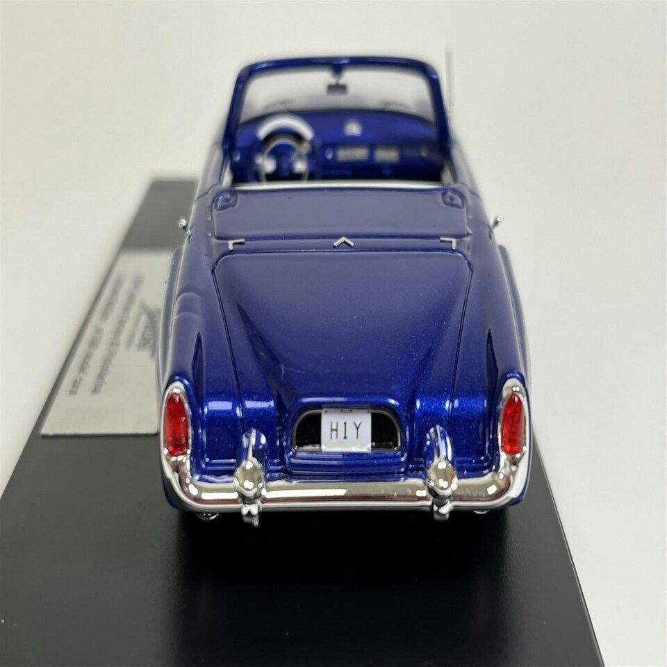 image 1 of 1954 Cadillac Series 62 Pininfarina Blue With White Interior 1:43 Scale Brausi BRA2106