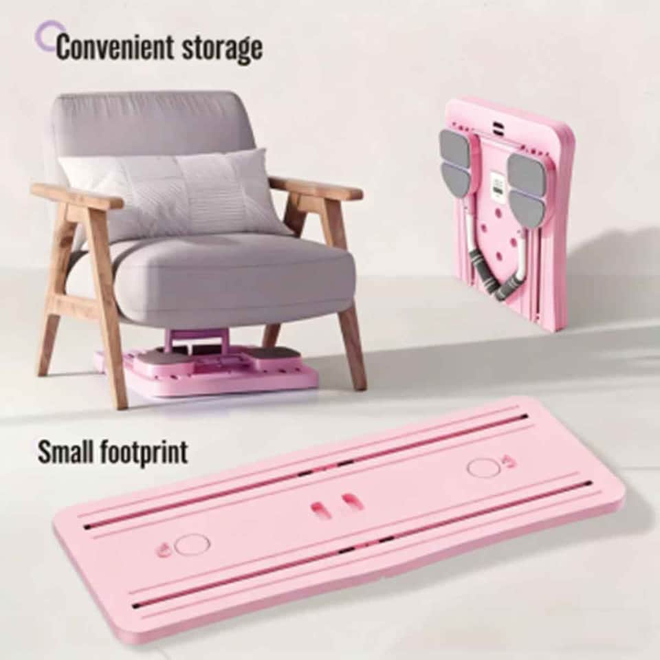 image 1 of Explosive Multifunctional Foldable Workout Home Fitness Board | Pink | Pink