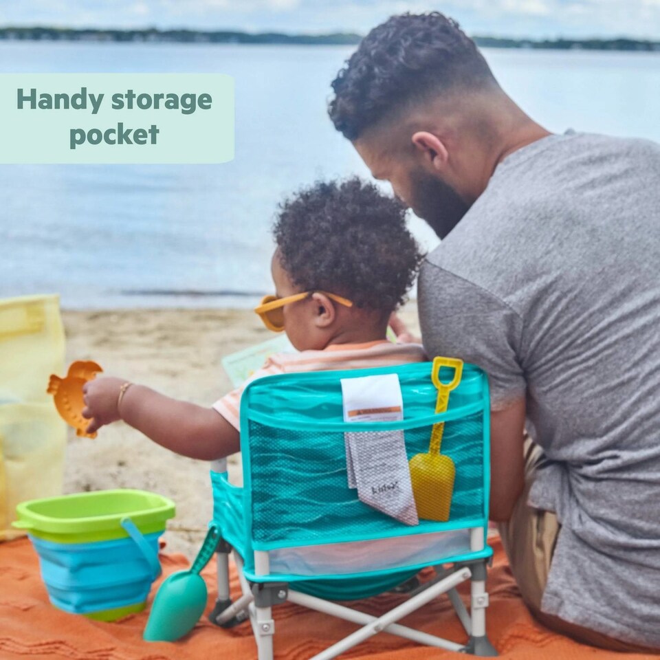 image 1 of Bright Starts Disney Finding Nemo Pop N Sit Portable Booster Seat 6 - 36 months