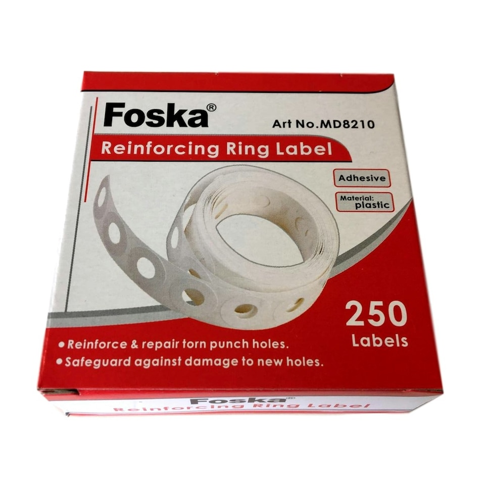 image 1 of Pack of 250 Hole Reinforcing Ring Labels