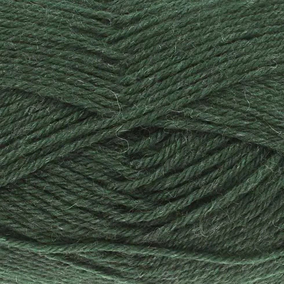 King Cole Green Merino Blend 4 Ply Yarn (Value Pack 12 x 50g Balls) For Crochet, Knitting - 180m per ball