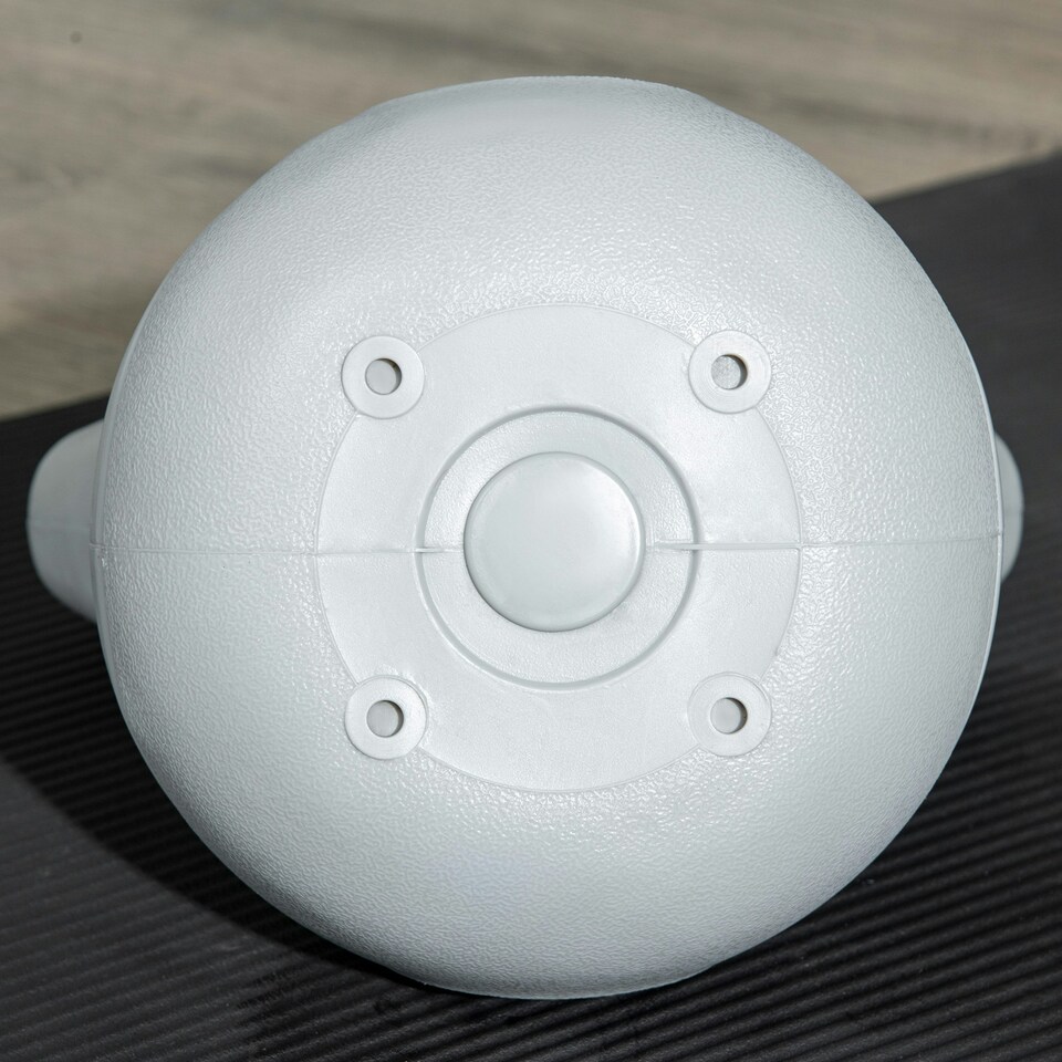 image 1 of SPORTNOW Kettle Bell with Handle for Home Gym | Green | 16