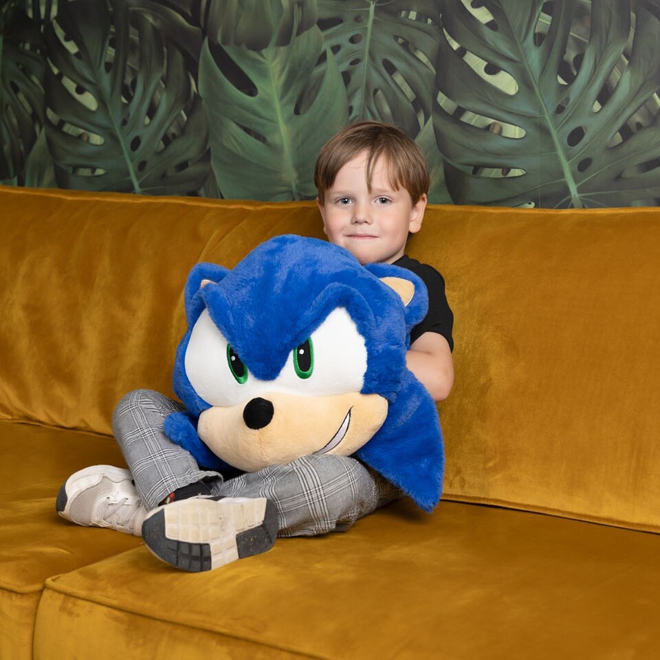 image 1 of Sonic the Hedgehog Cosy Plush Hand Warmer Cushion