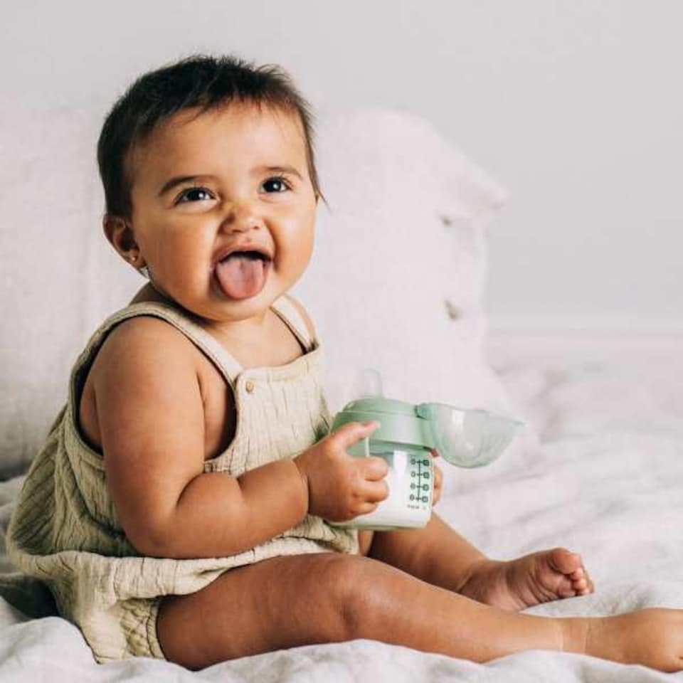image 1 of Tommee Tippee SoftSpout Transition Cup