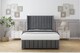 image 1 of Sloomy Melbourne Armour Coniston Divan Bed With Mattress No Drawers With 54" Wingback Headboard & 12" Matching Footboard 5' King | Grey | Armour | King | 1
