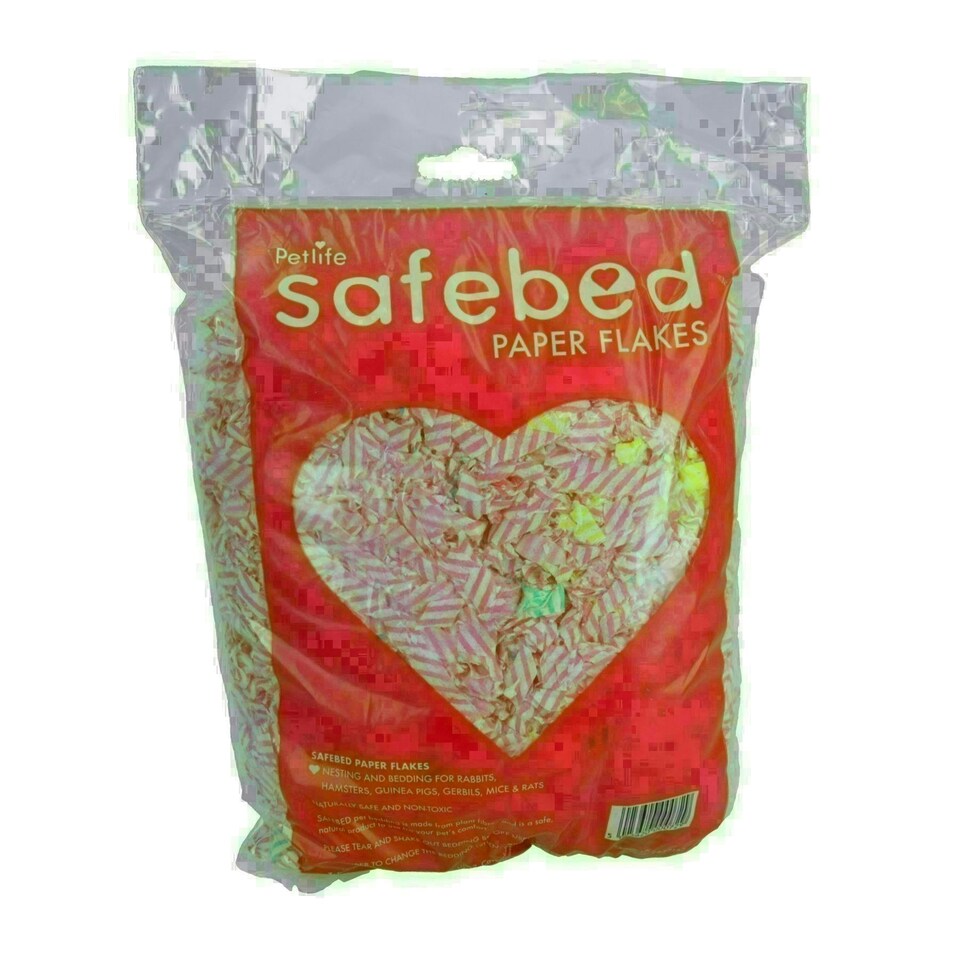 image 1 of 1PK Small Animal Hamster Gerbils Safe Bed Paper Flakes Nesting - (Colour Varies)