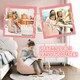 image 5 of AIYAPLAY Kids Armchair, Bear Shaped Toddler Chair for Bedroom Pink