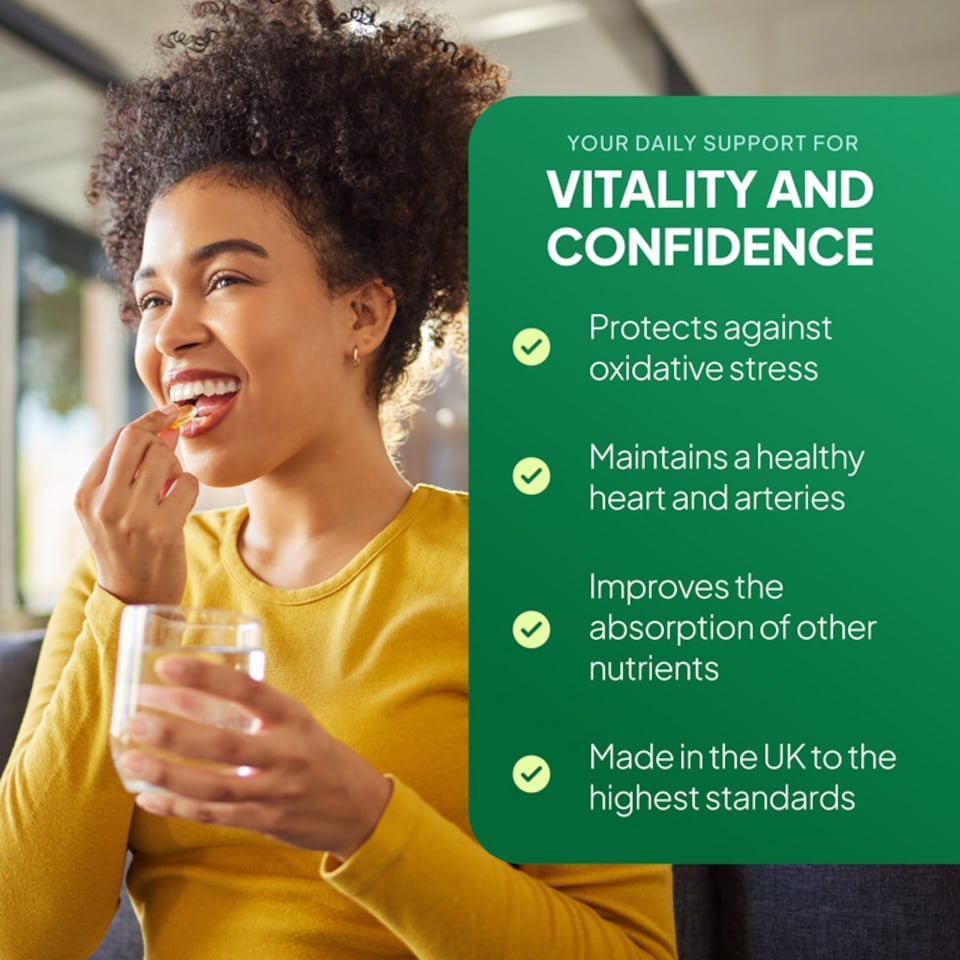 image 1 of Vitamin E Capsules 400iu