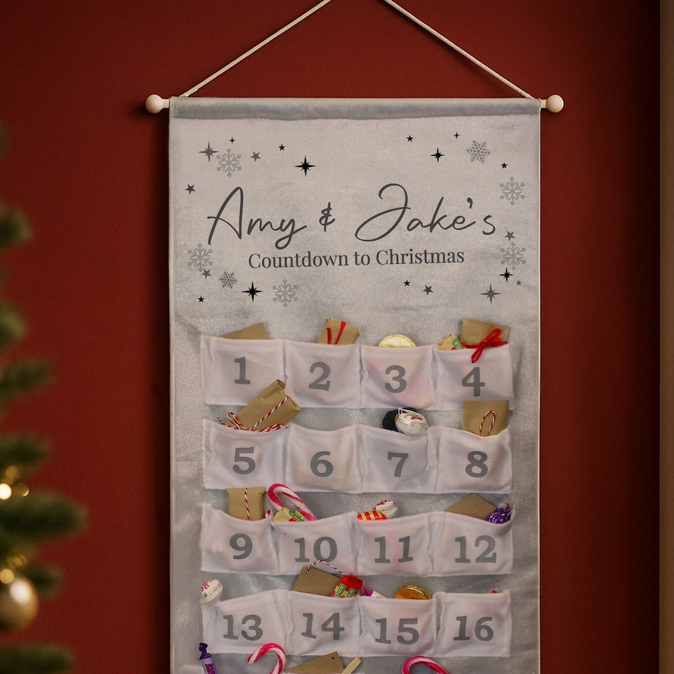 image 1 of Personalised Family Advent Calendar