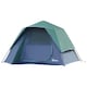 image 1 of Outsunny Family Pop-Up Camping Tent W/ Removable Waterproof Rainfly, Storage Bag