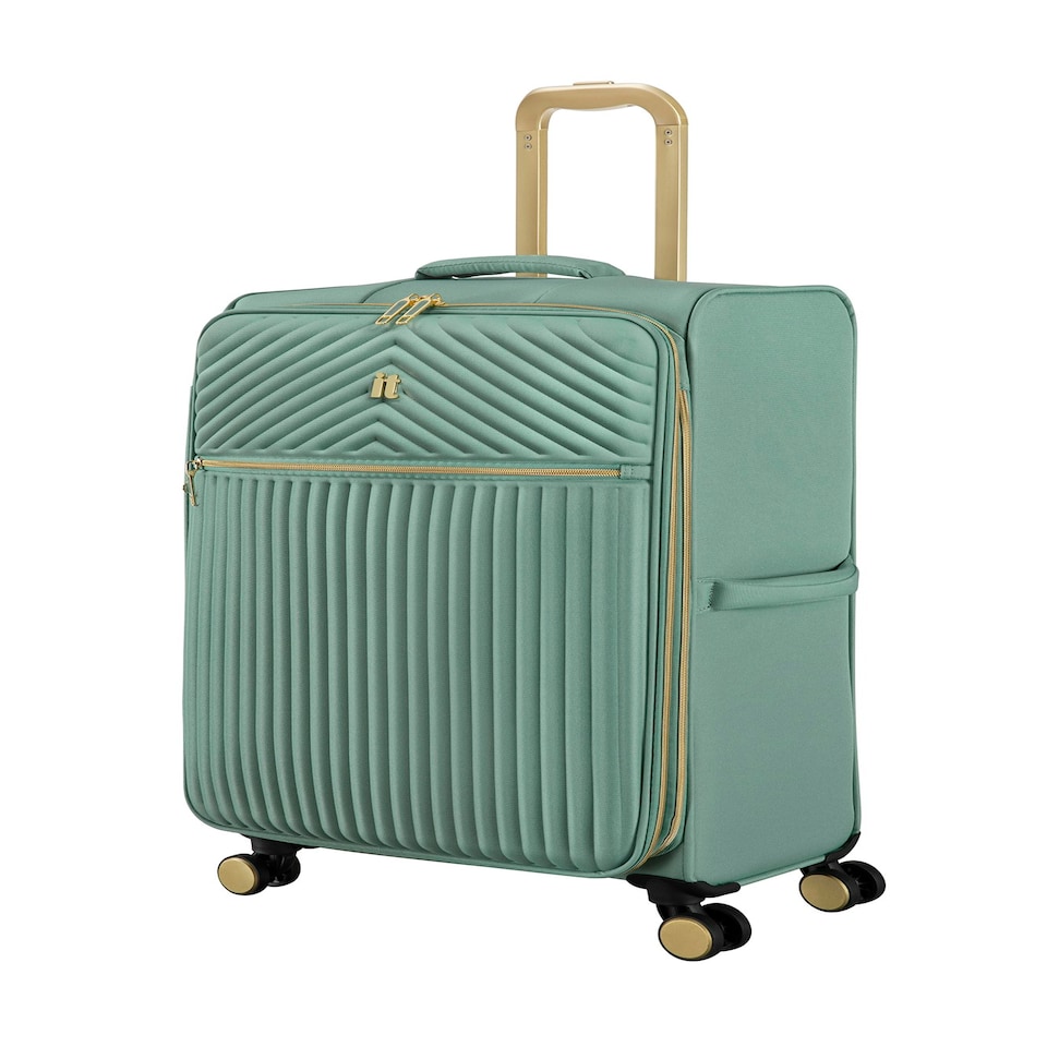 image 1 of IT Luggage Esplanade Granite Green Medium Suitcase Green | Medium