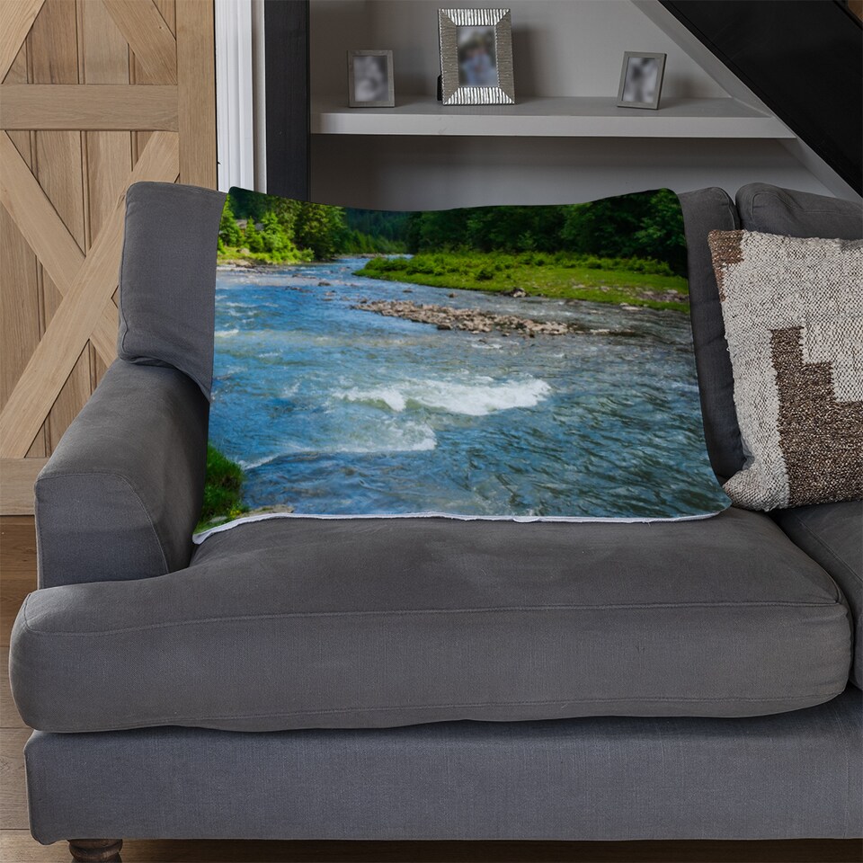 image 1 of beautiful scenery Designer Blanket | Multi