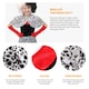 image 2 of Evil Dog Lady Costume with Wig and Gloves | Black | S
