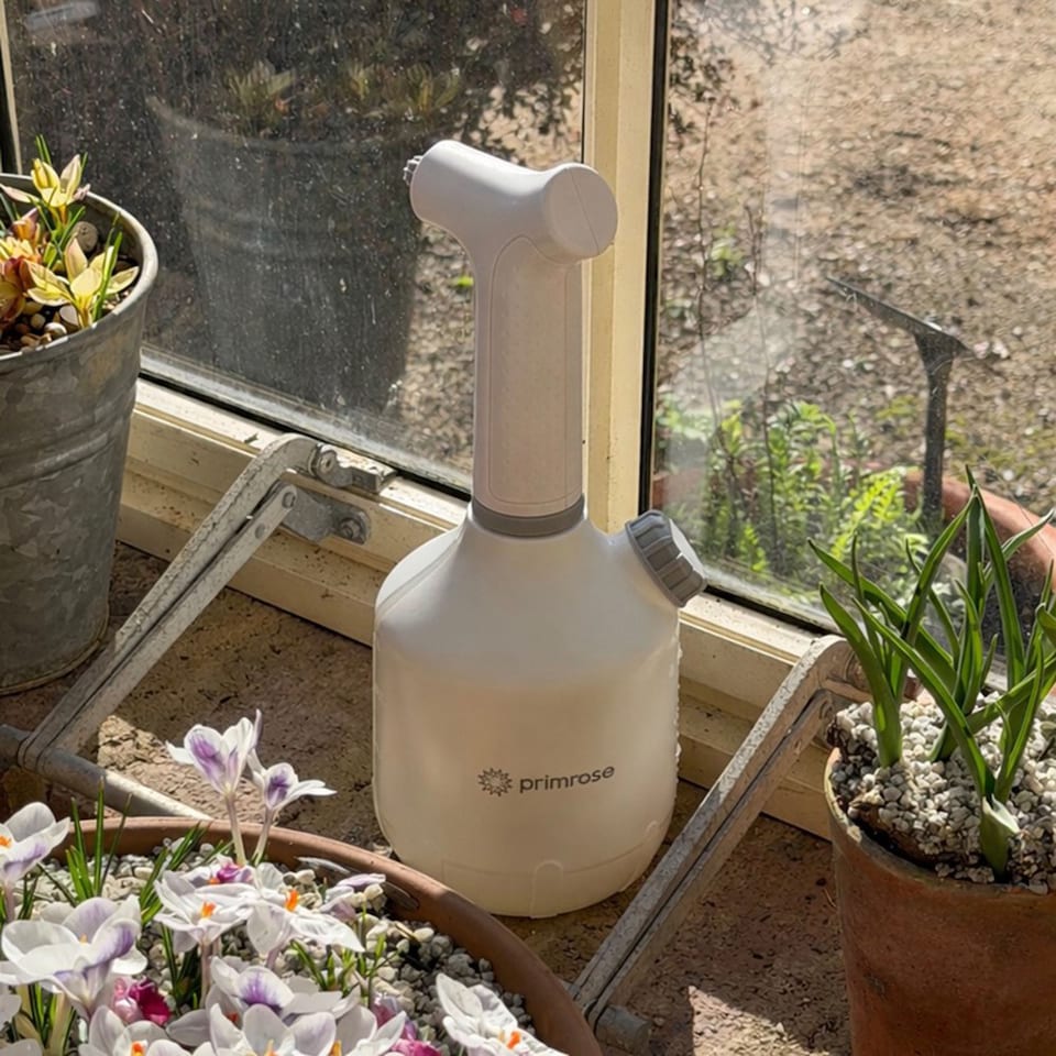 image 1 of Electric Automatic Trigger Plant Sprayer Garden Mister Watering Can