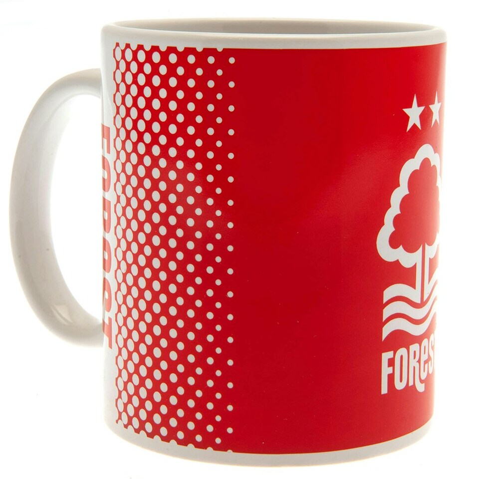 image 1 of Nottingham Forest FC Fade Mug - Red/White - One Size (UTTA10483)