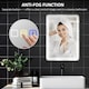 image 7 of HOMCOM 500 x 700 mm Bluetooth Bathroom Mirror with LED Lights, Illuminated Backlit Wall Mounted Vanity Mirror with 3 Colours Dimmable, Anti-Fog, Memory & Touch Switch, IP44