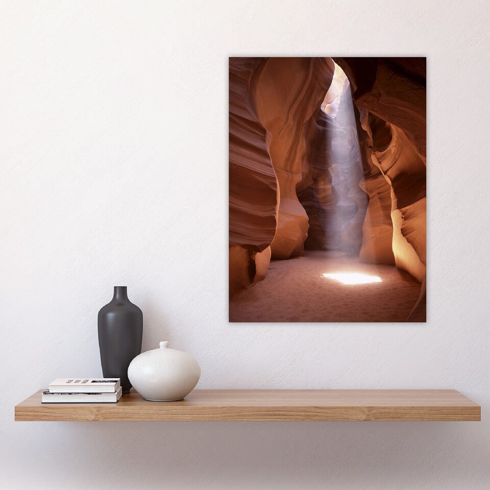 image 1 of Light Shaft Arizona Slot Canyon Highsmith Huge Wall Art Print 18X24 In