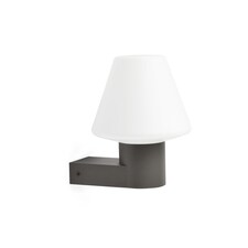 Mistu Outdoor Modern Wall Lamp Dark Grey 1x E27 IP44