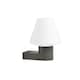 image 1 of Mistu Outdoor Modern Wall Lamp Dark Grey 1x E27 IP44