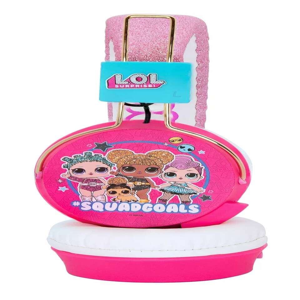 image 1 of L.O.L Surprise! Squadgoals Kid's Wired Headphones | Pink