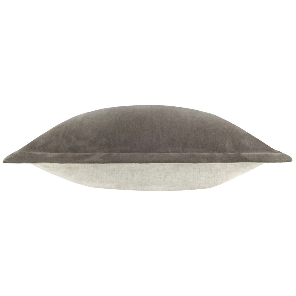 image 1 of Yard Merton Velvet Taupe Filled Cushion 55 x 55 cm Multi